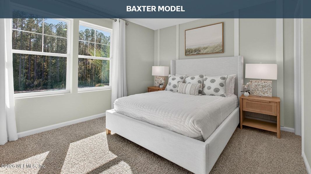 Furnished interior view inside a new home in Liberty Cove, Yulee (Image 5). Furnished interior view inside a new home in Liberty Cove, Yulee (Image 5).