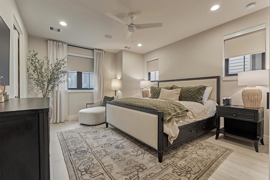 Furnished interior view inside a new home in , Montgomery (Image 35).