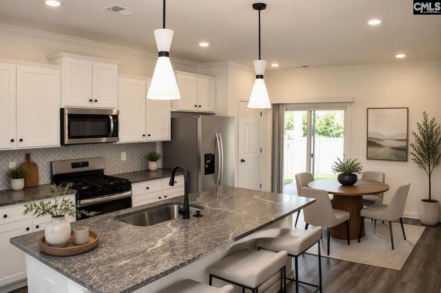 Furnished interior view inside a new home in Bickley Station, Irmo (Image 6).