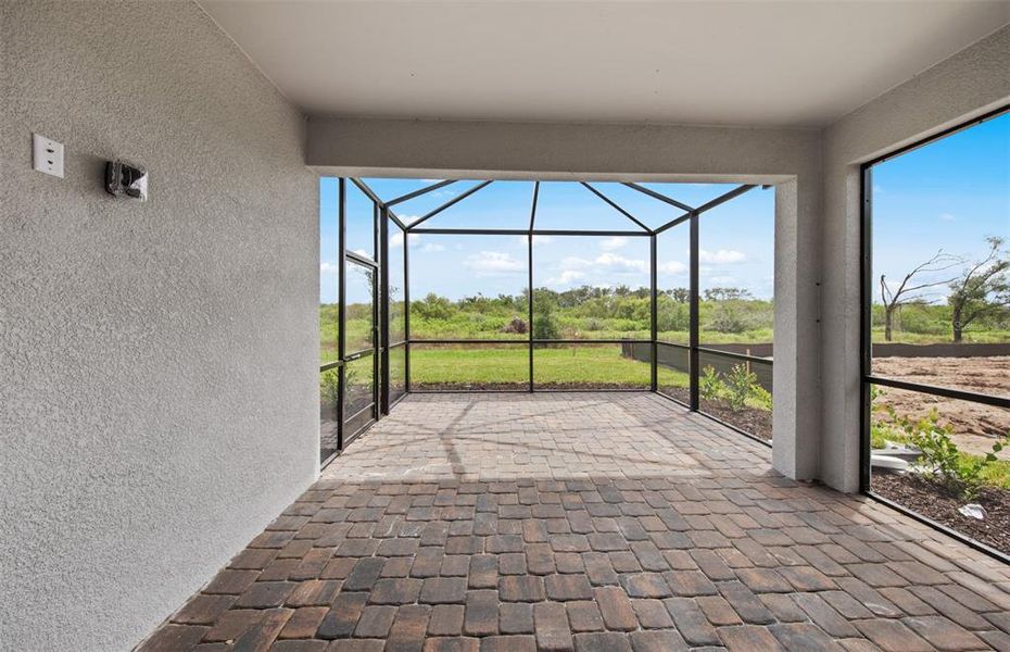 Exterior details and patio area of a home in Del Webb Catalina, Lakewood Ranch (Image 16). Exterior details and patio area of a home in Del Webb Catalina, Lakewood Ranch (Image 16).
