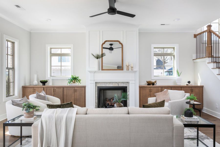 Representative furnished interior of a home built from the The Phoenix by Greentech Homes LLC in The Farmstead, Hixson (Image 7). Representative furnished interior of a home built from the The Phoenix by Greentech Homes LLC in The Farmstead, Hixson (Image 7).