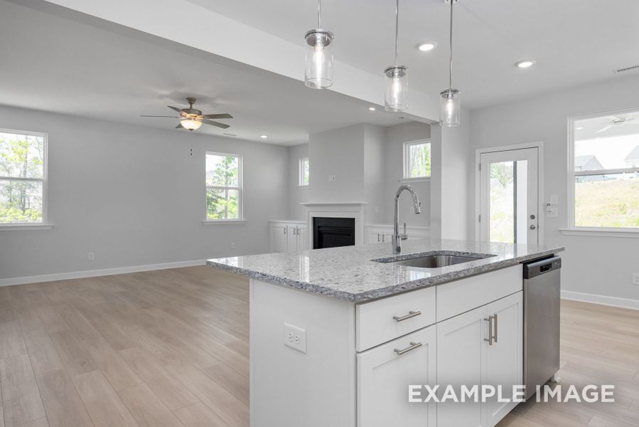 Representative furnished interior of a home built from the The Gavin A by Davidson Homes LLC in Montrose, Aberdeen (Image 18).