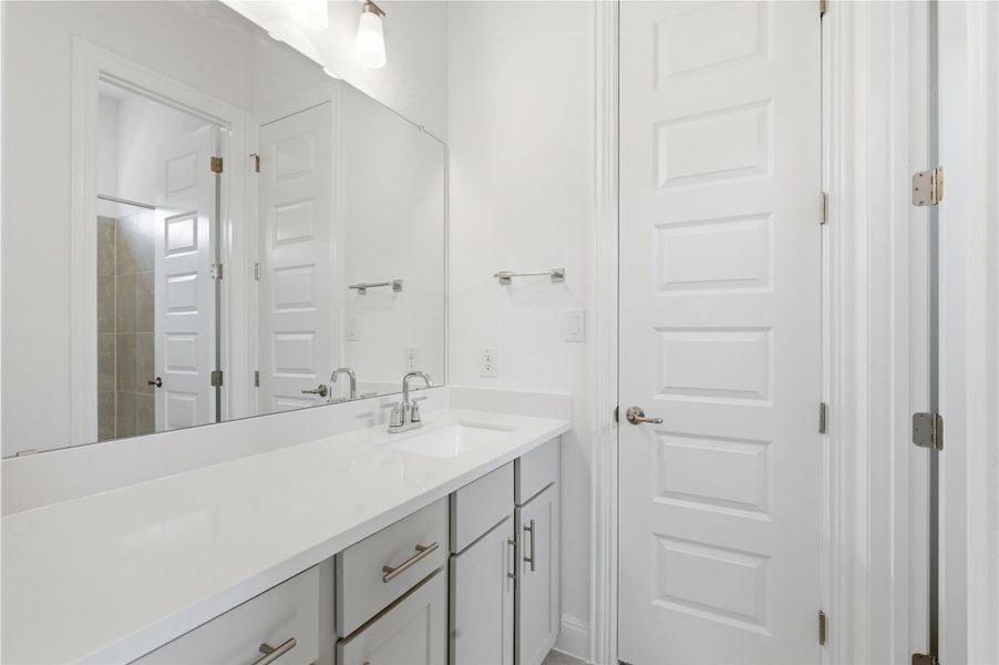 Furnished interior view inside a new home in Retreat at San Gabriel, Georgetown (Image 4).