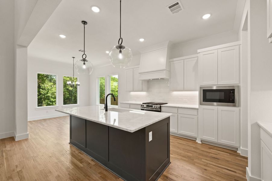 Representative furnished interior of a home built from the Ashley by Our Country Homes in Parks of Aledo, Aledo (Image 20).