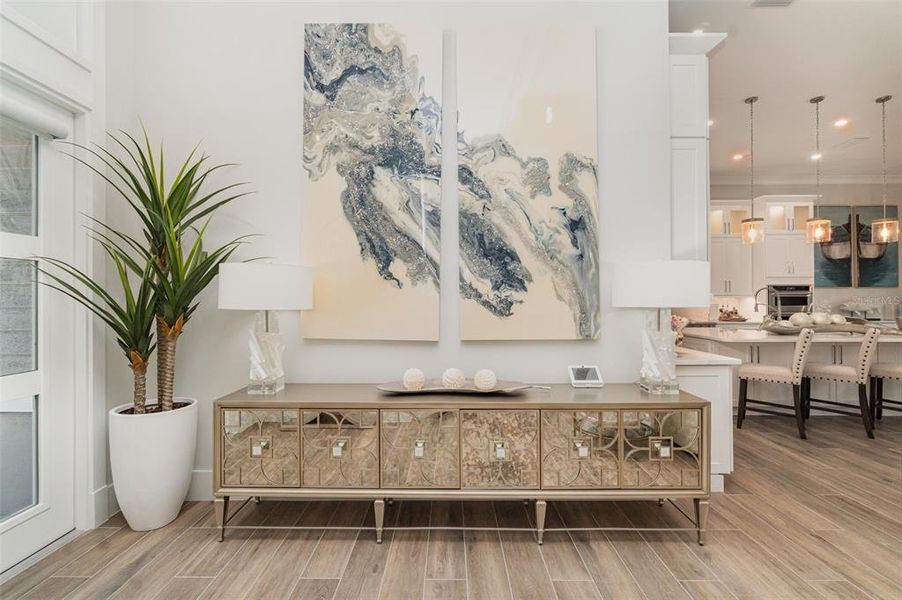 Furnished interior view inside a new home in , Cape Coral (Image 20).