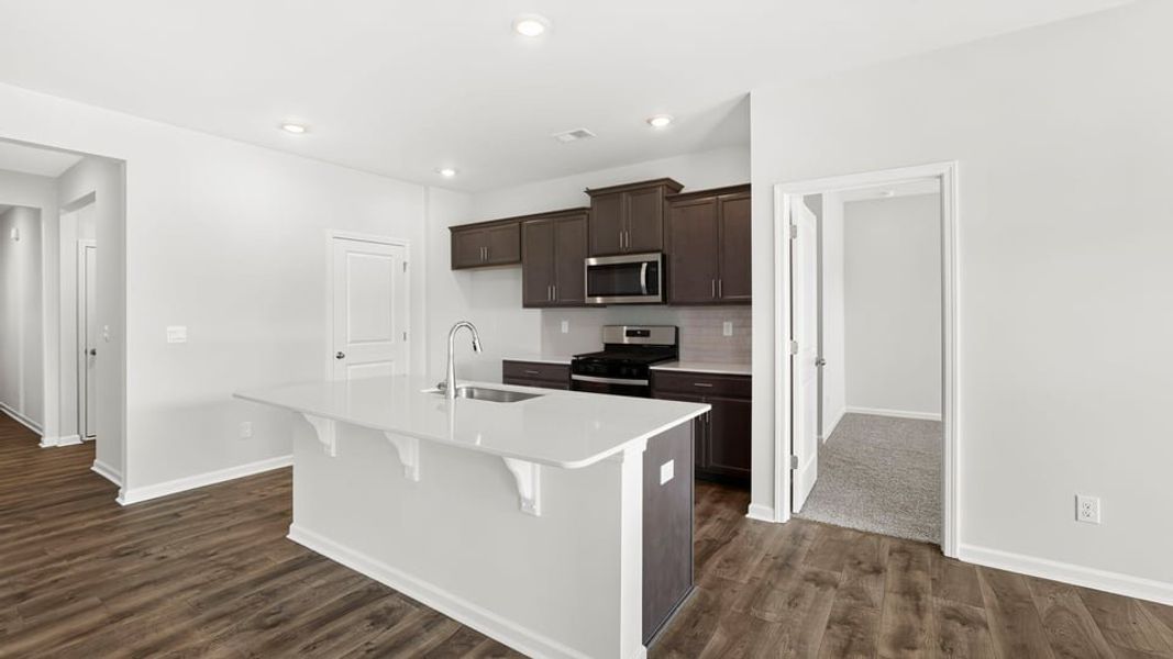 Representative furnished interior of a home built from the Aria by D.R. Horton in Rocky River Ridge, Anderson (Image 7).