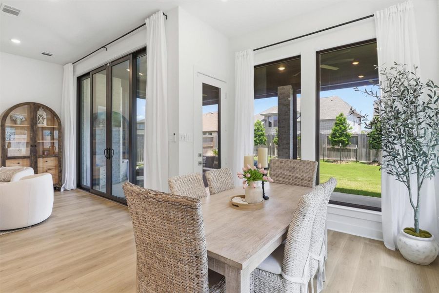 Furnished interior view inside a new home in , Brookshire (Image 43).