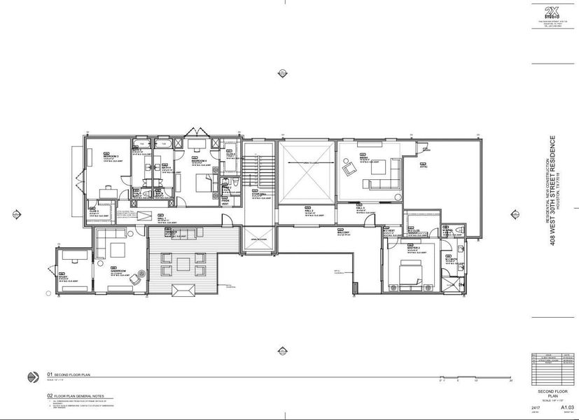 2D floor plan layout of this home in , Houston, TX (Image 4).