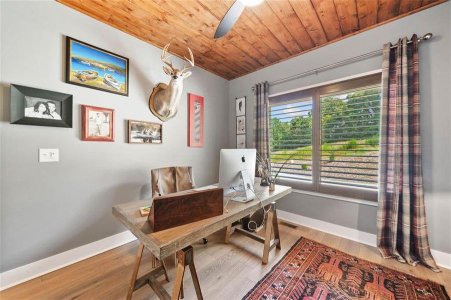 Furnished interior view inside a new home in , Morganton (Image 5).