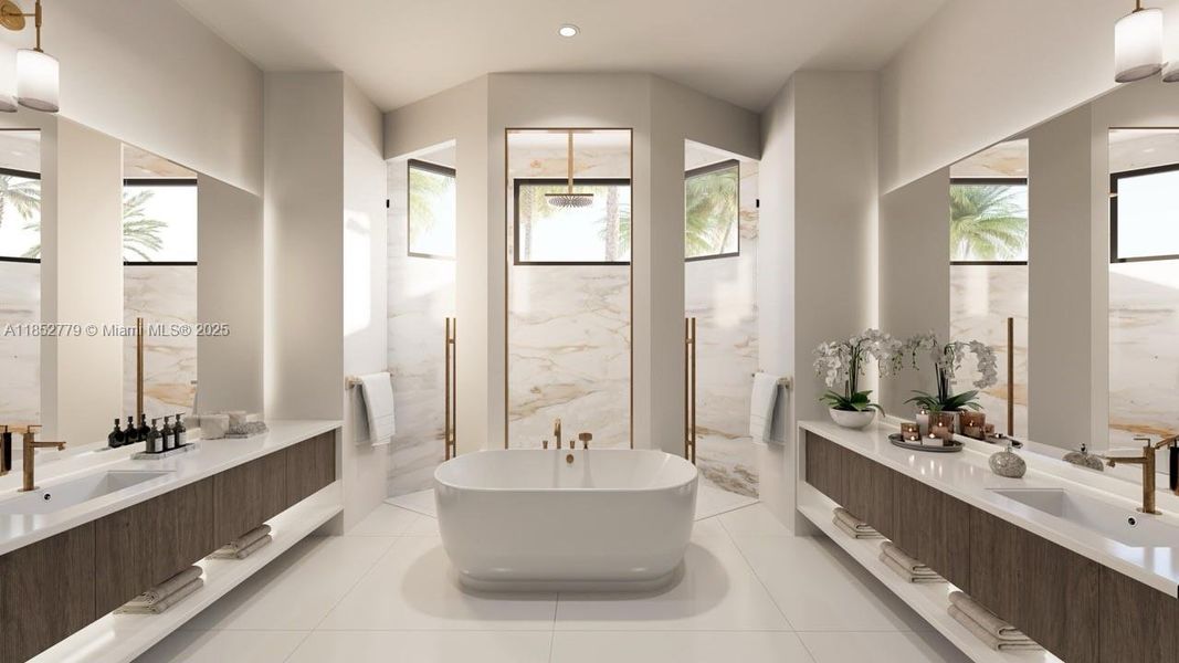 master bathroom