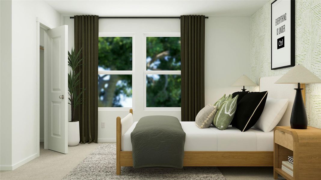 Furnished interior view inside a new home in Summerside, Lockhart (Image 6).