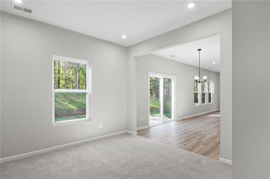 Spacious, unfurnished interior of a new home in Sage Woods, Dallas (Image 42).