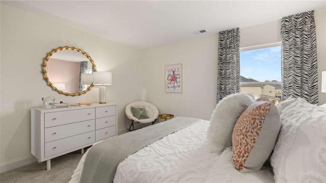 Furnished interior view inside a new home in The Gates at Pates Creek, Hampton (Image 13).