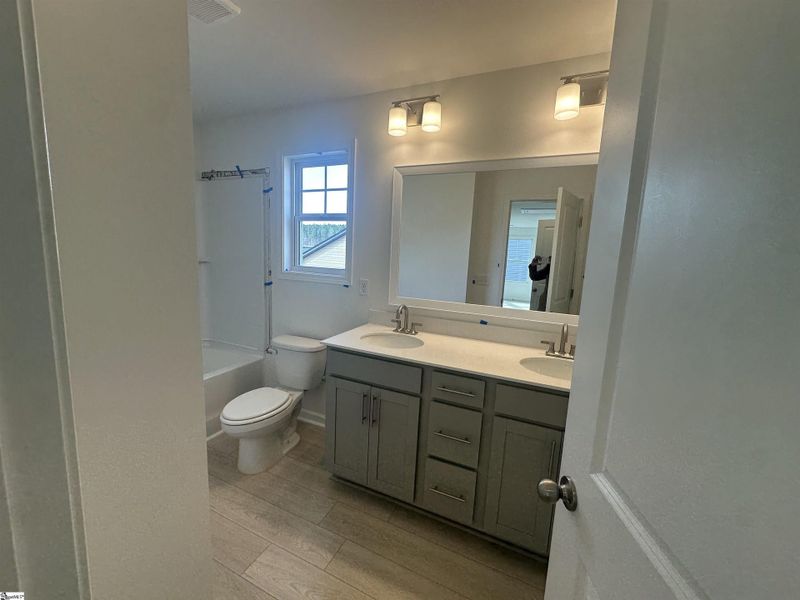 Furnished interior view inside a new home in Shiloh Trail, Wellford (Image 10). Furnished interior view inside a new home in Shiloh Trail, Wellford (Image 10).