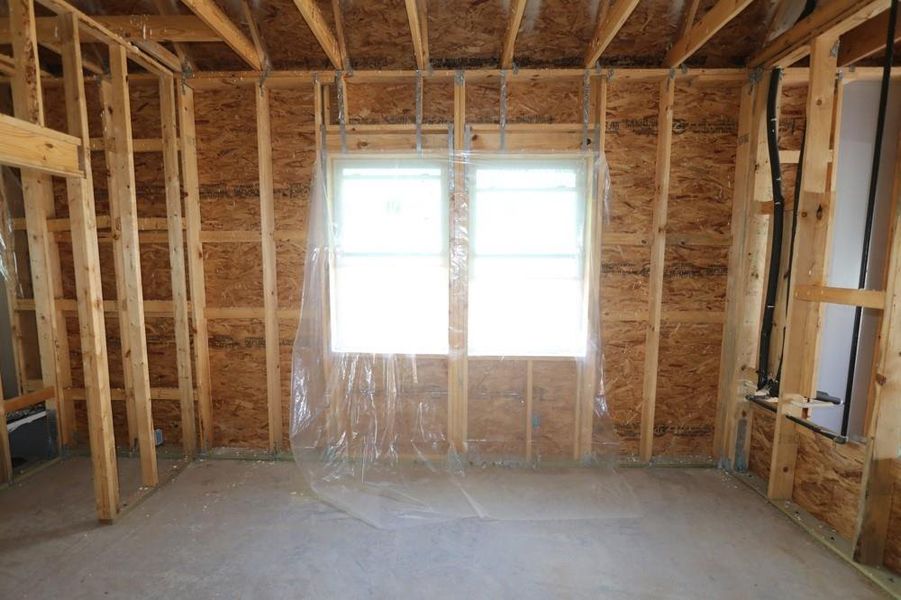 Spacious, unfurnished interior of a new home in Meridiana 55' Homesites, Manvel (Image 29). Spacious, unfurnished interior of a new home in Meridiana 55' Homesites, Manvel (Image 29).