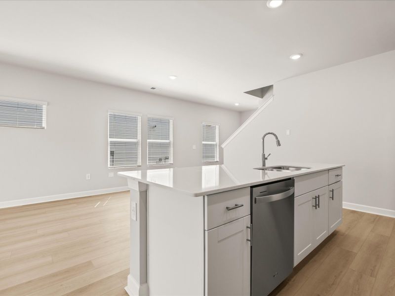 Furnished interior view inside a new home in Cedar Shoals – Heritage Collection, Piedmont (Image 6).