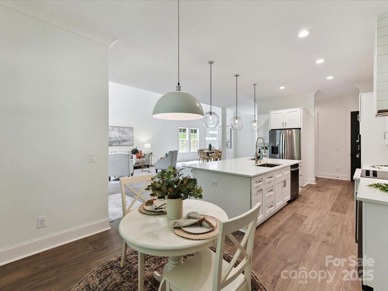 Furnished interior view inside a new home in , Terrell (Image 3).