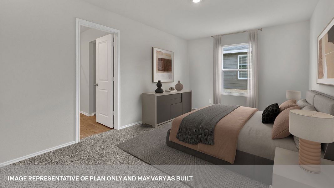 Furnished interior view inside a new home in Ladera, Luling (Image 12). Furnished interior view inside a new home in Ladera, Luling (Image 12).