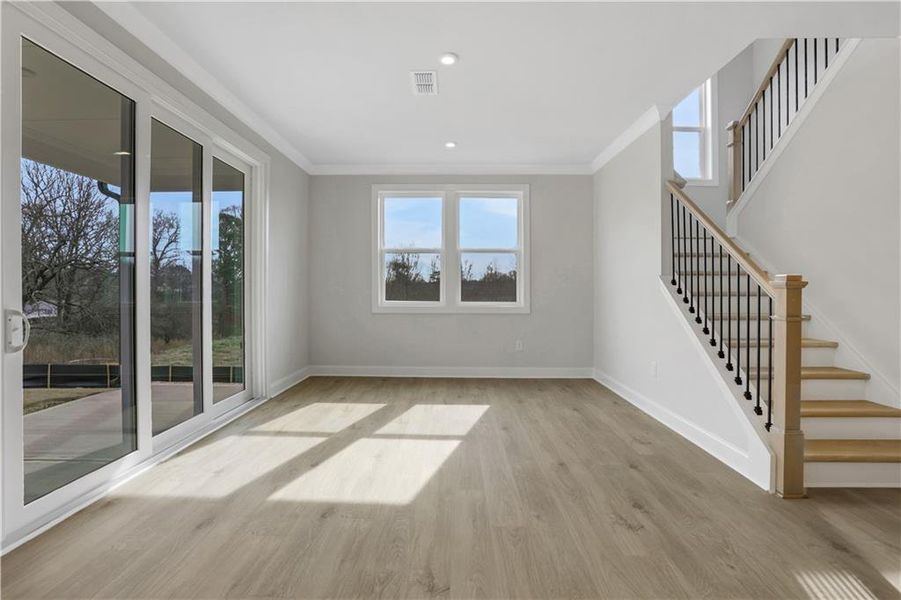 Spacious, unfurnished interior of a new home in Acacia, Cumming (Image 21).