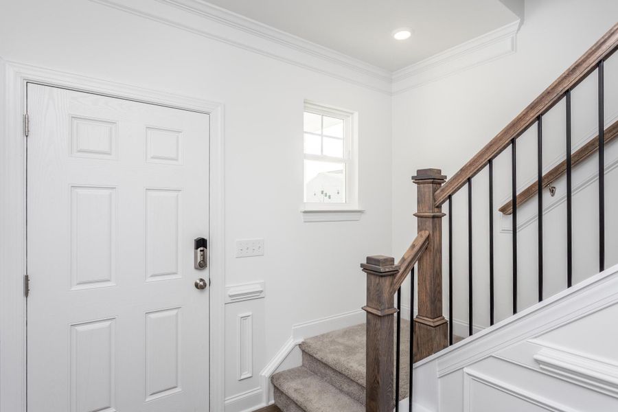 Furnished interior view inside a new home in Daniel Farms, Benson (Image 12). Furnished interior view inside a new home in Daniel Farms, Benson (Image 12).