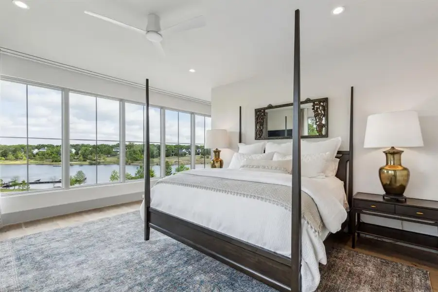 Furnished interior view inside a new home in , Malakoff (Image 15).