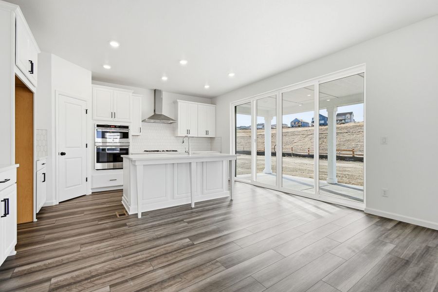 Spacious, unfurnished interior of a new home in The Town Collection at Independence, Elizabeth (Image 21). Spacious, unfurnished interior of a new home in The Town Collection at Independence, Elizabeth (Image 21).