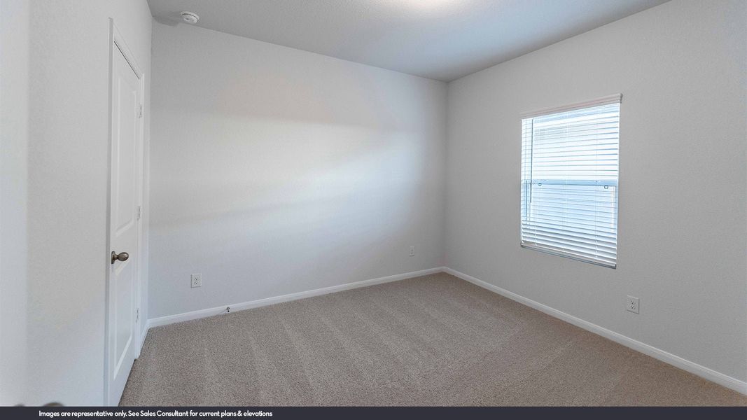Representative unfurnished interior of a home built from the Maple by CastleRock Communities in Chasin Heights, Converse (Image 14).
