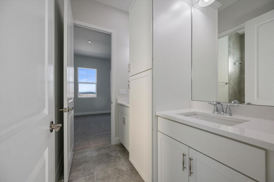 Furnished interior view inside a new home in , Westlake (Image 8). Furnished interior view inside a new home in , Westlake (Image 8).