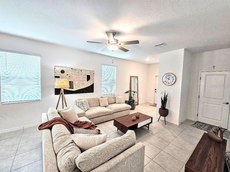 Furnished interior view inside a new home in , San Antonio (Image 11).