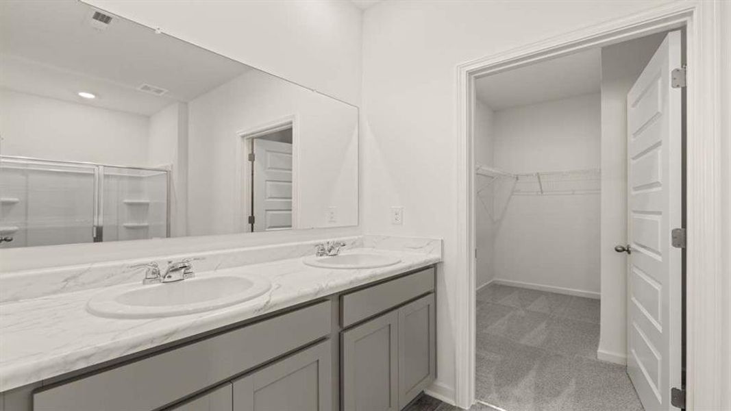 Furnished interior view inside a new home in Champion's Run, Lithonia (Image 7).