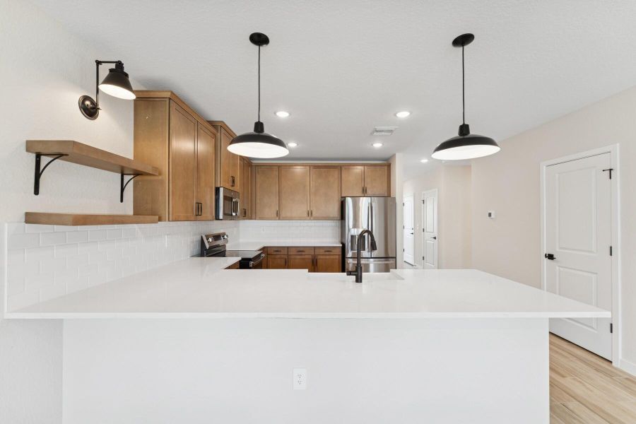 Furnished interior view inside a new home in , Fort Pierce (Image 19).