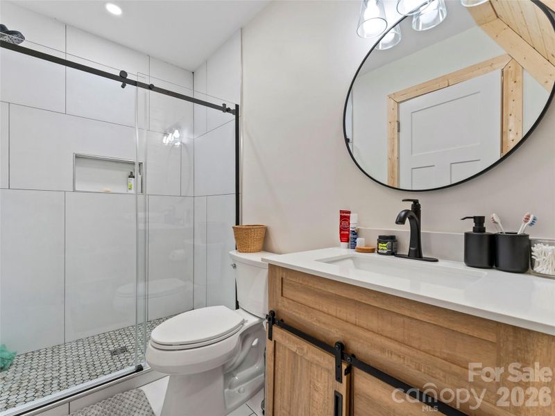 Furnished interior view inside a new home in , Brevard (Image 18).