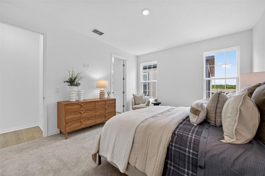 Furnished interior view inside a new home in Weslyn Park, St. Cloud (Image 28).
