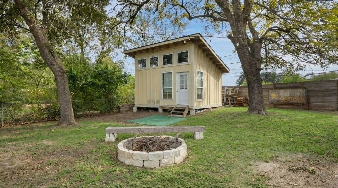 Option for adding an additional one bed one bath.