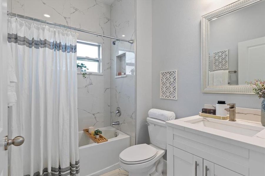 Furnished interior view inside a new home in , Tampa (Image 14).