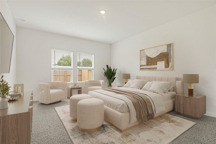 Furnished interior view inside a new home in Holly Ridge, Rosenberg (Image 11).
