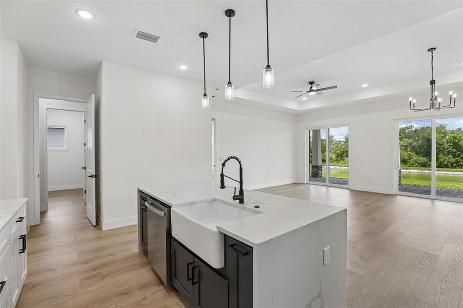 Furnished interior view inside a new home in , Auburndale (Image 6).