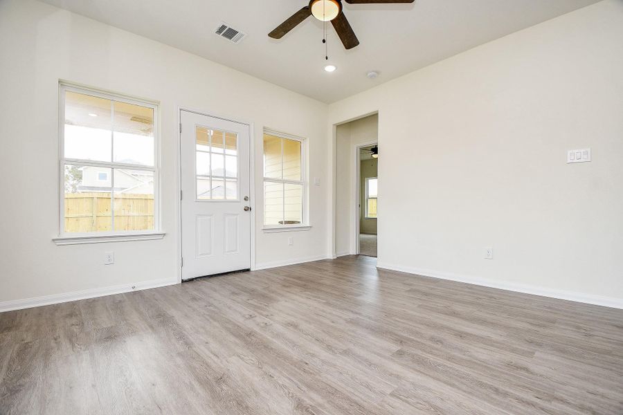 Spacious, unfurnished interior of a new home in , Houston (Image 17). Spacious, unfurnished interior of a new home in , Houston (Image 17).