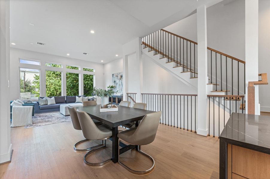 Furnished interior view inside a new home in , Houston (Image 21). Furnished interior view inside a new home in , Houston (Image 21).