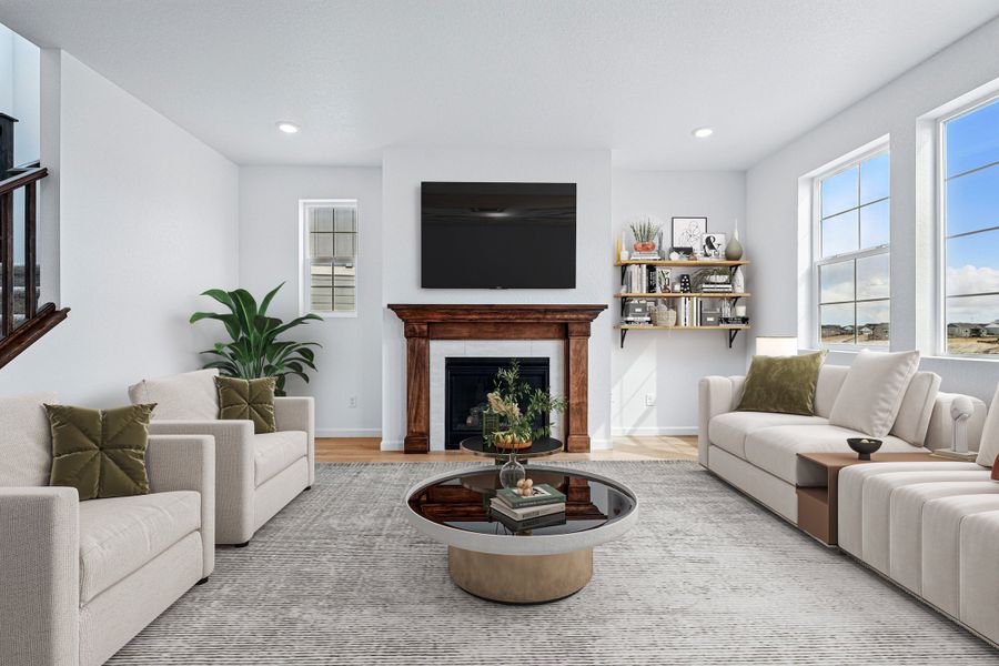 Representative furnished interior of a home built from the Sedalia by Taylor Morrison in Parterre City Collection, Thornton (Image 2). Representative furnished interior of a home built from the Sedalia by Taylor Morrison in Parterre City Collection, Thornton (Image 2).