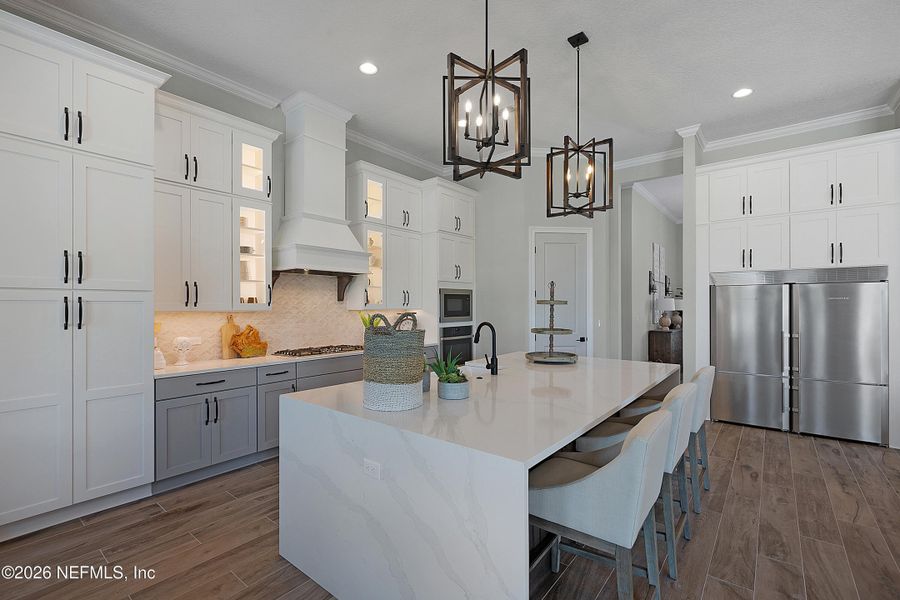 Furnished interior view inside a new home in , Fruit Cove (Image 5).