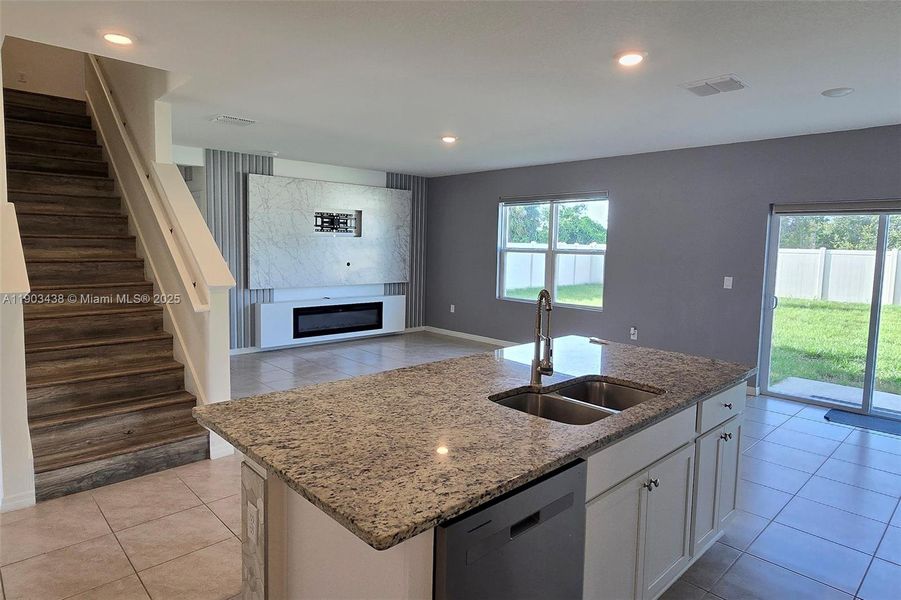 Furnished interior view inside a new home in , Davenport (Image 12).