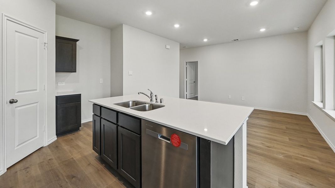 Furnished interior view inside a new home in Oak Valley Estates, Bullard (Image 12).
