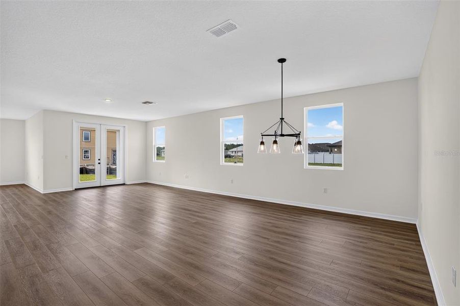 Spacious, unfurnished interior of a new home in Trailside, Mount Dora (Image 23). Spacious, unfurnished interior of a new home in Trailside, Mount Dora (Image 23).