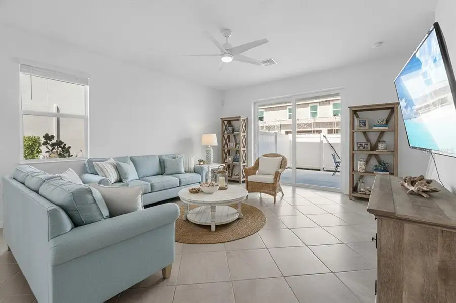 Furnished interior view inside a new home in , Punta Gorda (Image 30).
