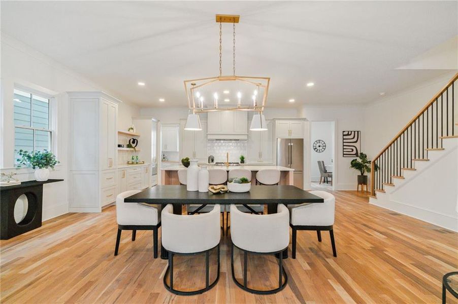 Furnished interior view inside a new home in Pendergrast Farm, Atlanta (Image 49).