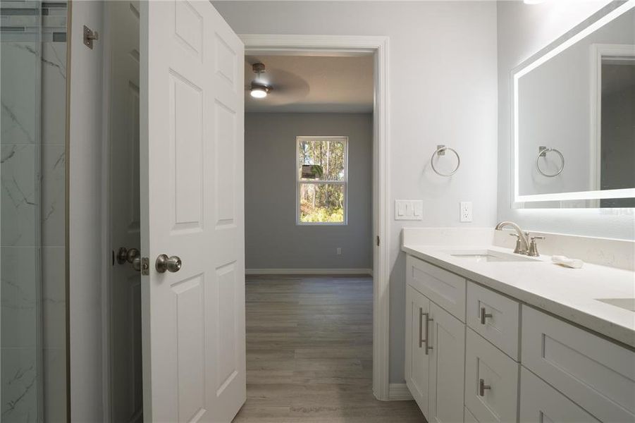 Furnished interior view inside a new home in , Sebring (Image 9). Furnished interior view inside a new home in , Sebring (Image 9).