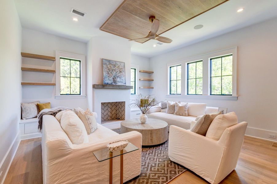 Furnished interior view inside a new home in , Sullivan's Island (Image 16).