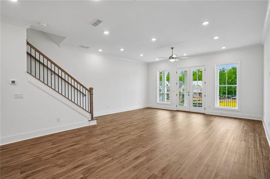 Spacious, unfurnished interior of a new home in Waterhaven, Cumming (Image 20).