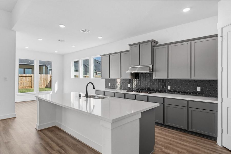 Furnished interior view inside a new home in Attwater, Waller (Image 4).